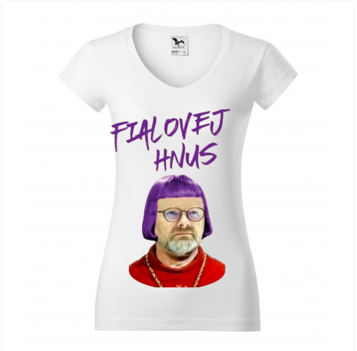 Dámská a pánská trika Fialovej hnus - Kazisvět